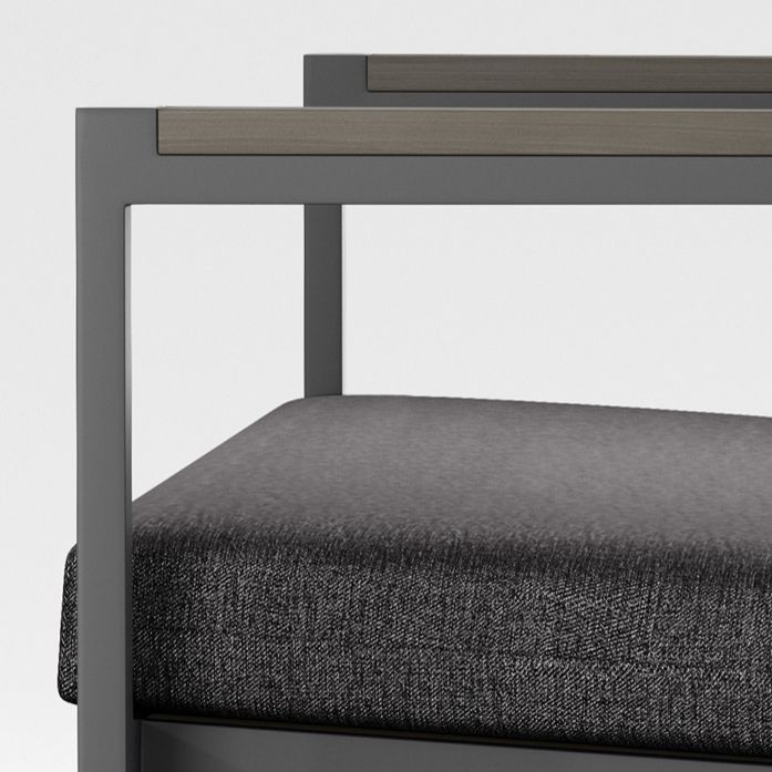 Alfresco II Grey Rectangular Outdoor Dining Table + Reviews Crate