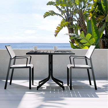 Small outdoor dining deals chairs