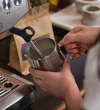 Breville Barista Express Impress Brushed Stainless Steel Espresso