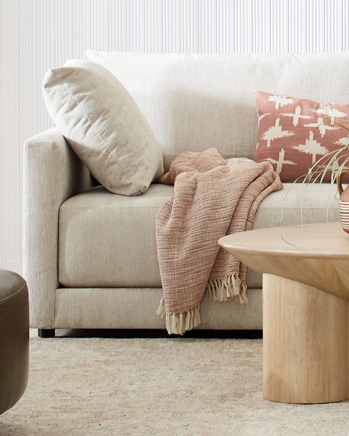 Crate and barrel shop gather couch