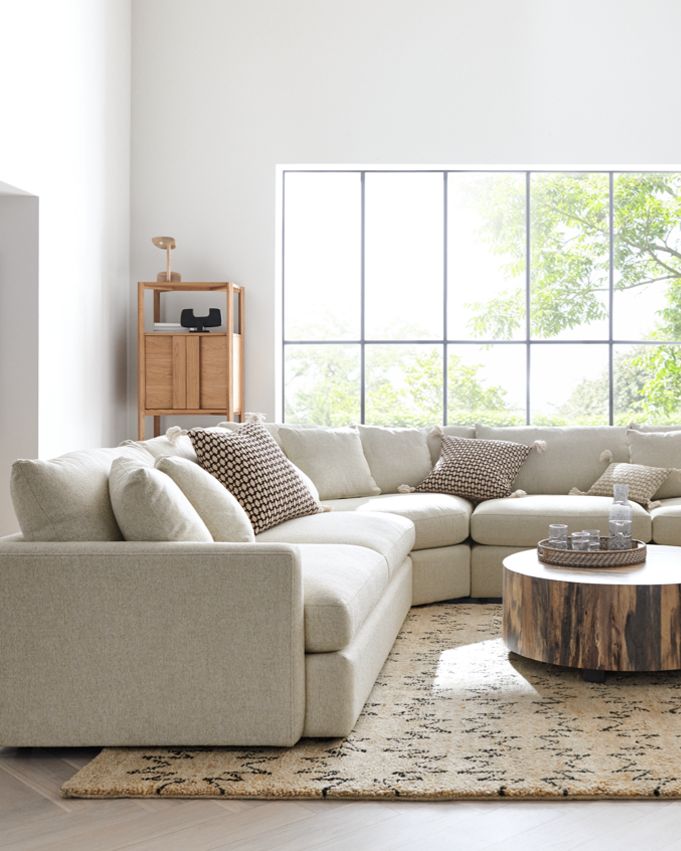 Lounge Leather Crate Barrel