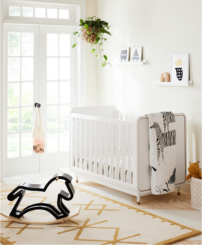 Crate and barrel kids crib sale