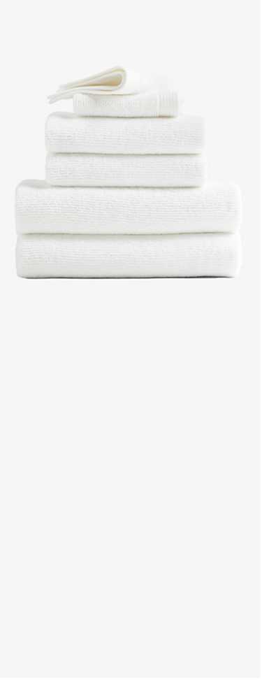 Bright White Antimicrobial Organic Cotton Bath Towel + Reviews