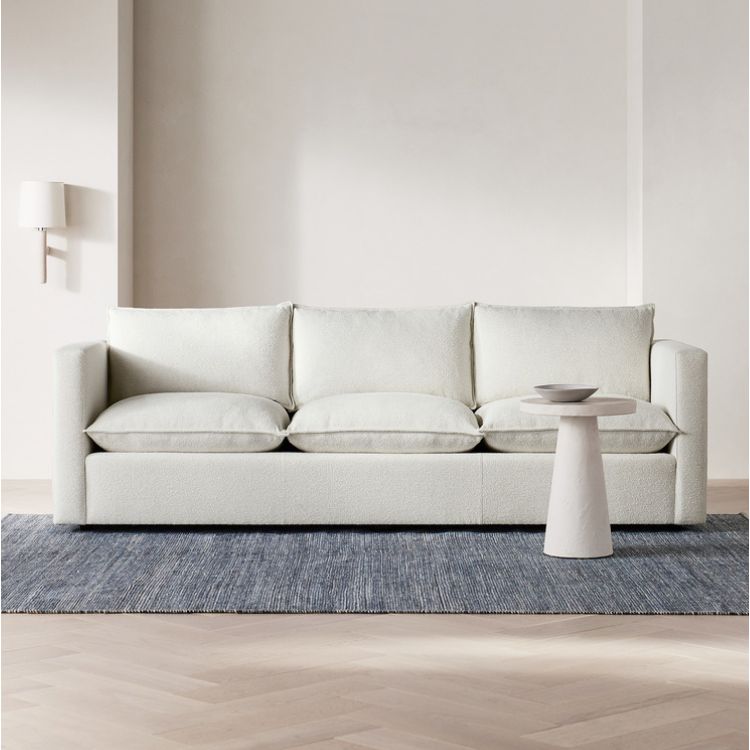 Lotus Modular Sofa Seating with Track Arms Crate Barrel