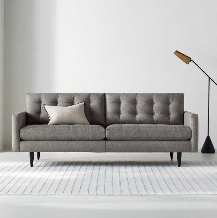 Crate & store barrel petrie sofa