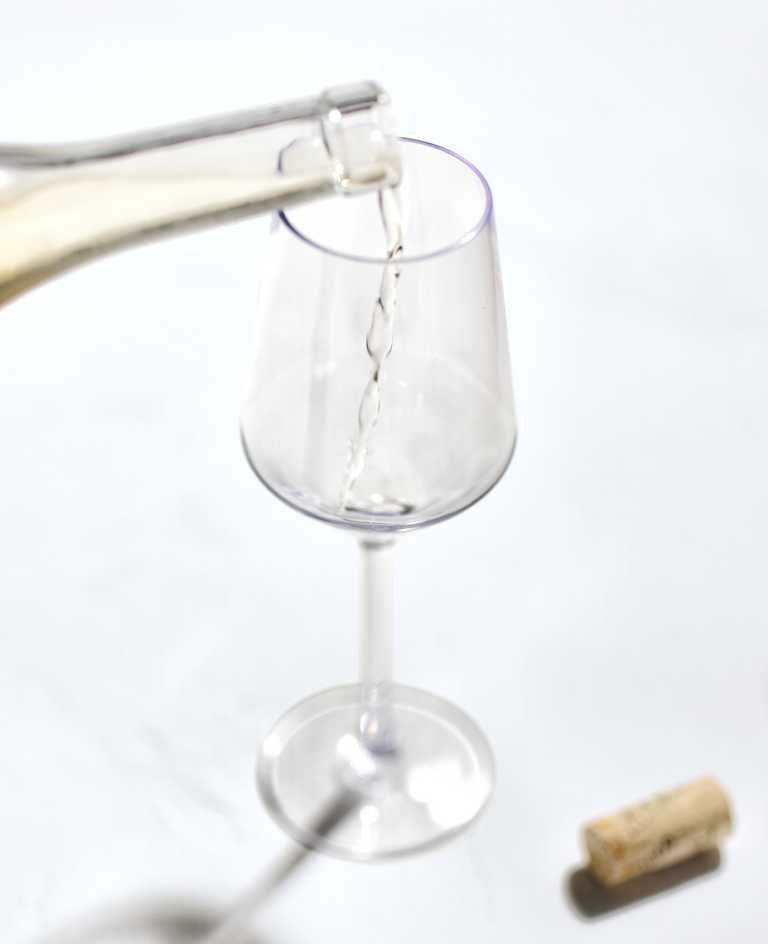 Royal Dynasty Set Brass Wine Glass Set 90 ml ( Set of 6 ) - 6.5