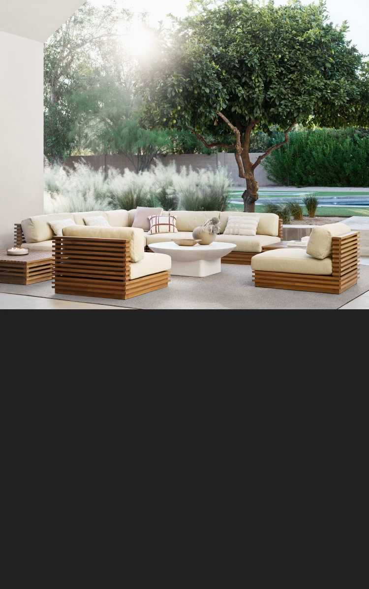 Batten Outdoor Collection Crate Barrel