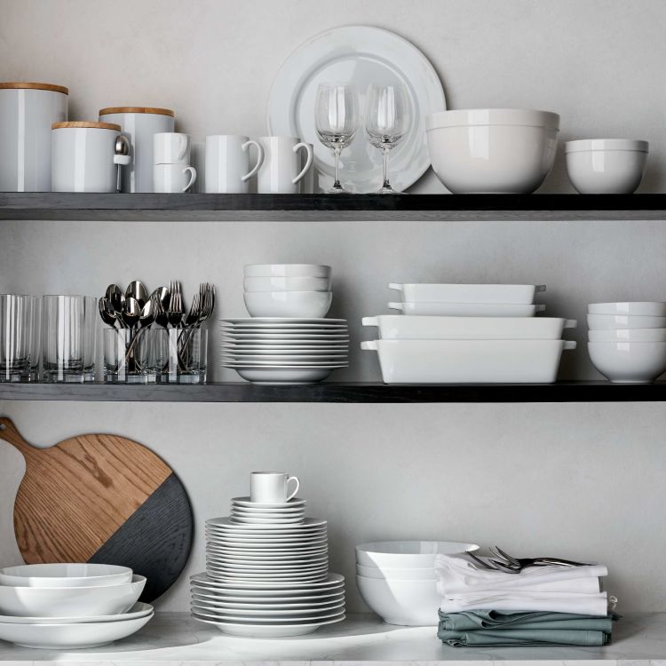 Aspen Tabletop Collection White Wine Glasses | Crate & Barrel
