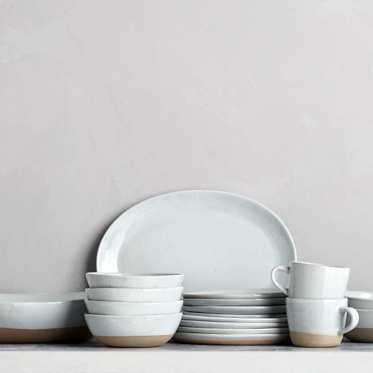 Contact Modern White Salad Plate Set of 8 + Reviews | CB2 Canada