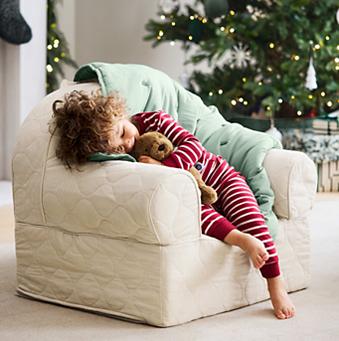 Gathre Ivory Toddler Trampoline with Handle