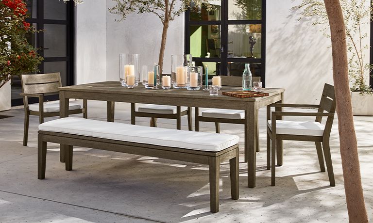 Vineyard Inspired Outdoor Furniture: Regatta Crate Barrel