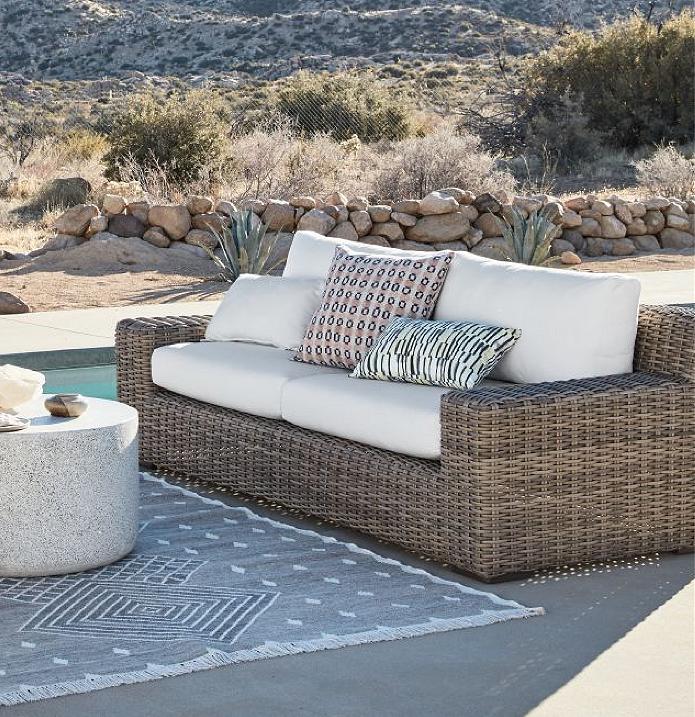 Outdoor Patio Furniture By Material, Crate And Barrel Outdoor Furniture Cushions