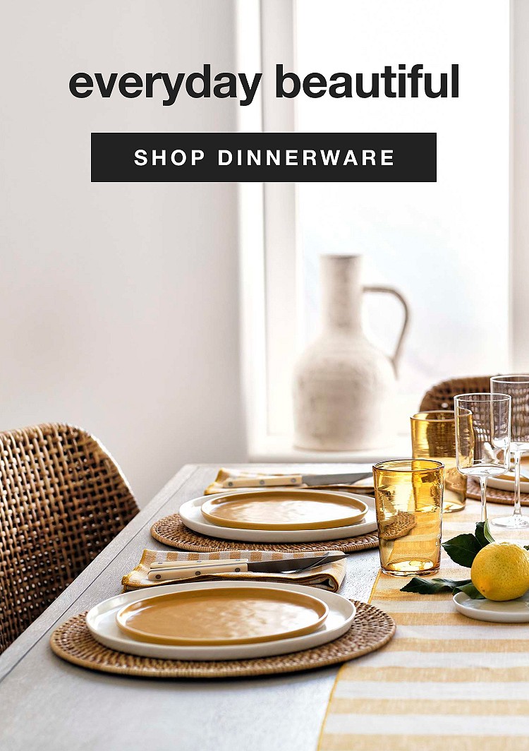 Tableware Place Settings & Table Accessories | Crate & Barrel