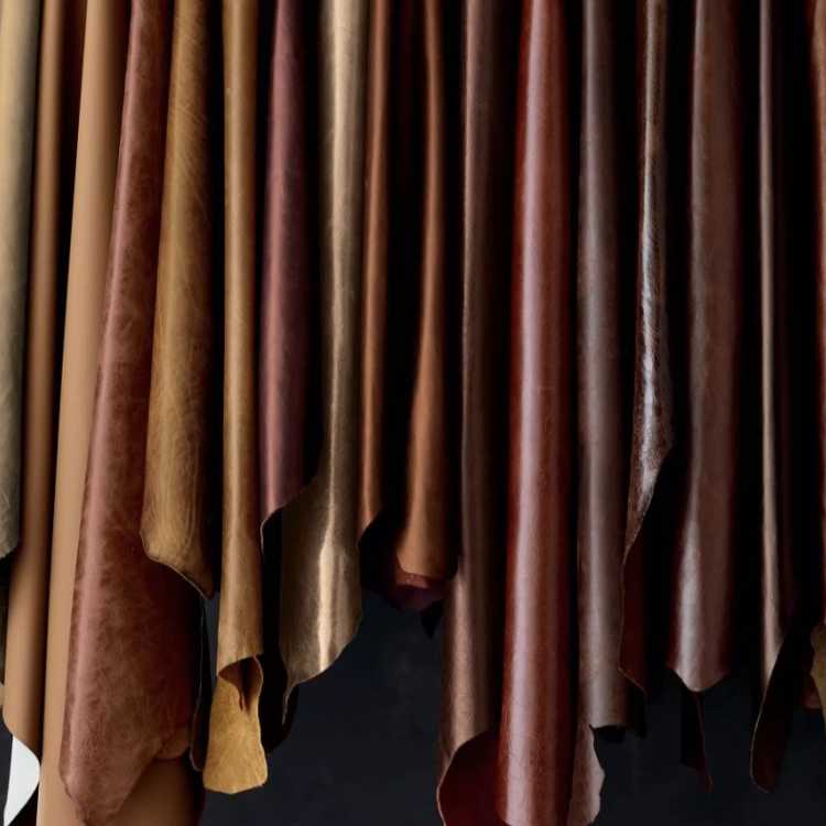 array for leather swatches