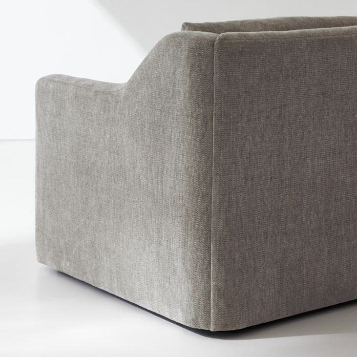 Notch 3-Piece Left-Arm Bumper Sectional Sofa