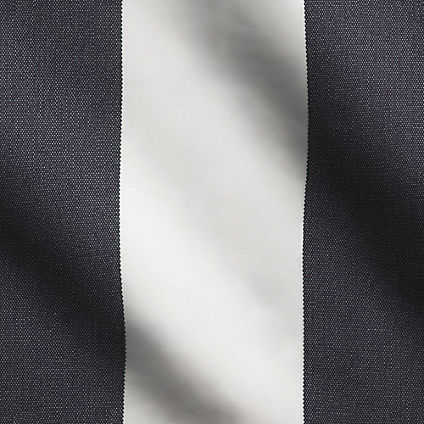 Zoom Sunbrella Canvas Fabric in Cabana Stripe Navy