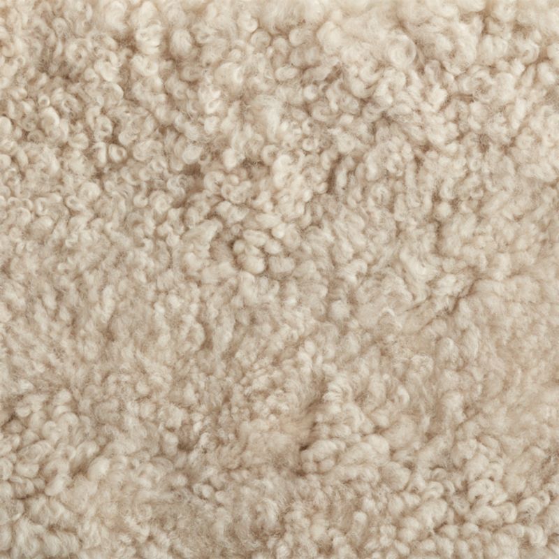 Le Tuco Shearling Accent Chair by Athena Calderone