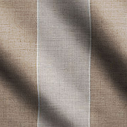 Zoom Sunbrella Canvas Fabric in Range Dune Stripe