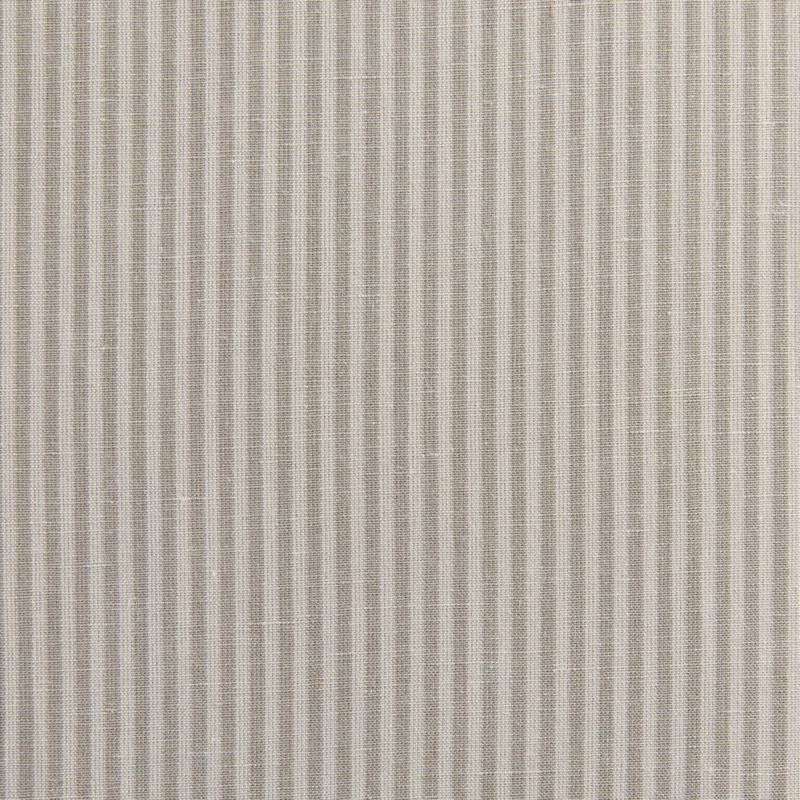 Clay Taupe Stripe Organic Cotton Linen Blackout Window Curtain Panel 52"x120" - image 1 of 7