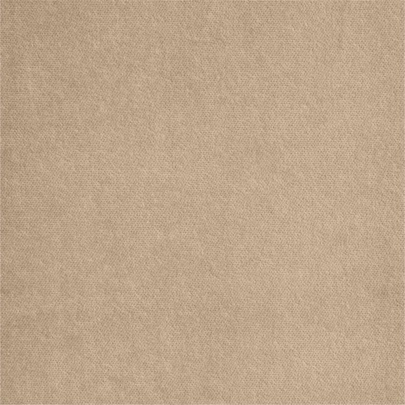 Sierra Tan Cotton Velvet Window Curtain Panel 48"x96" - image 1 of 7