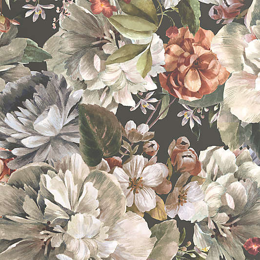 Botanica Multi-Colored Floral Wallpaper