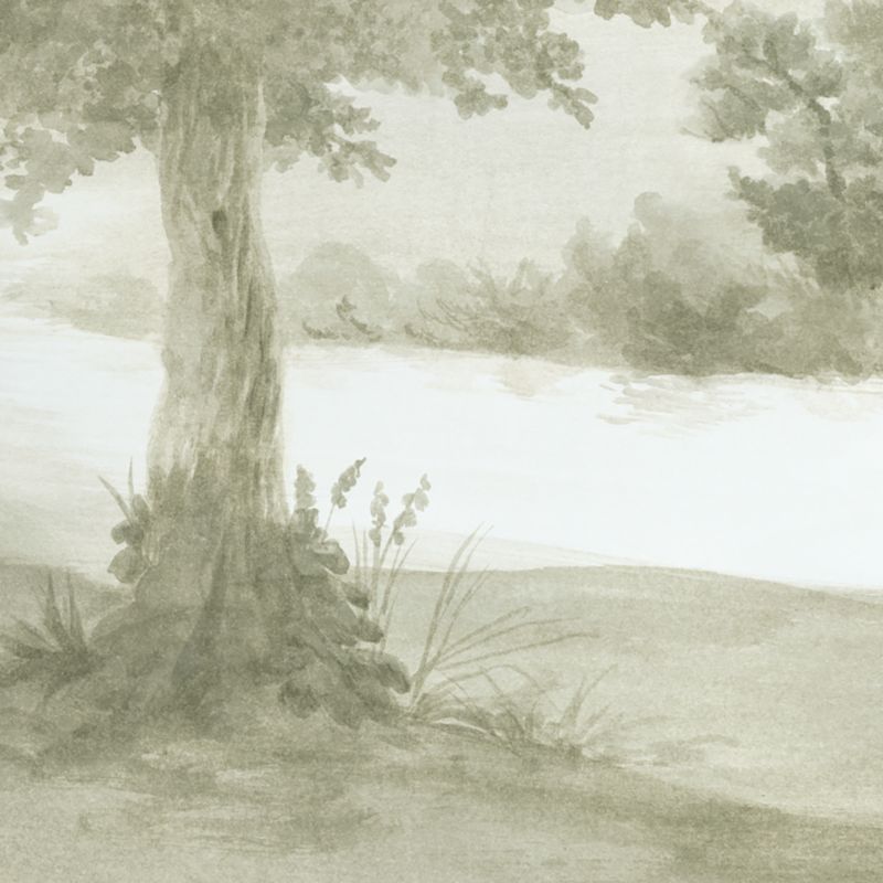 Jardin Green Mural Wallpaper - image 1 of 2