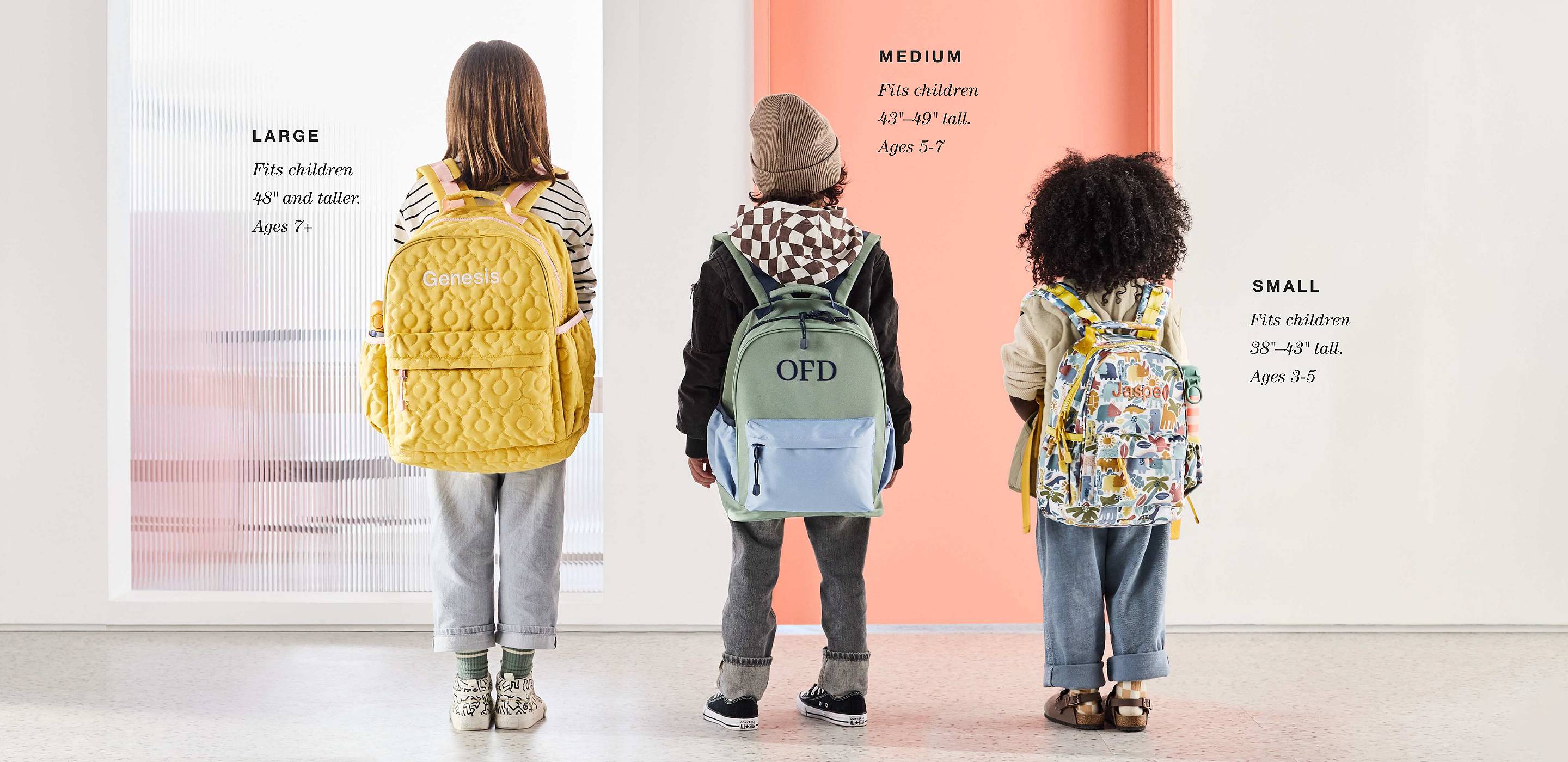 Kindergarten Backpack Size Guide for Kids Crate Kids