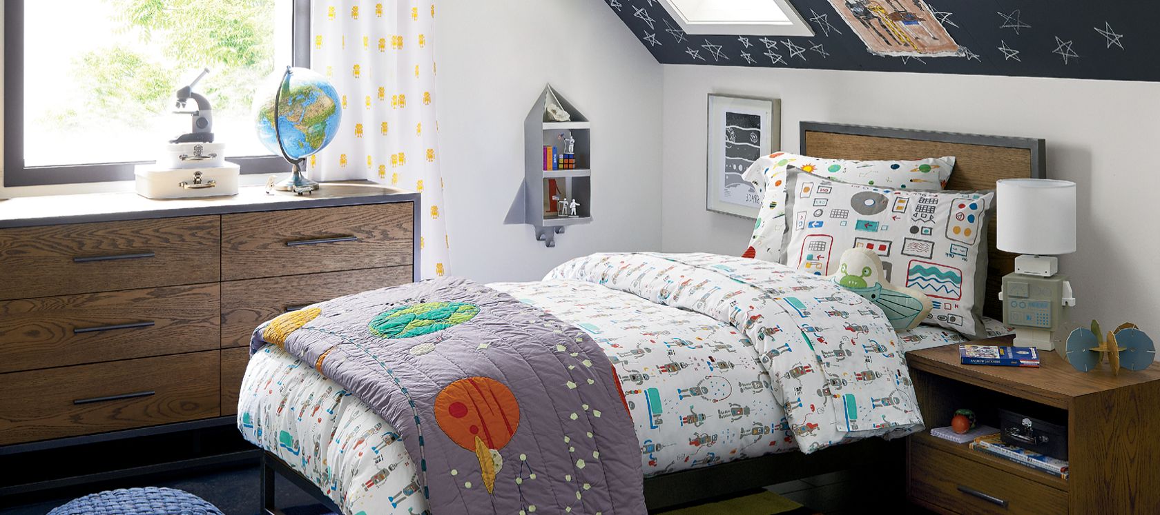 Space Boy Bedroom