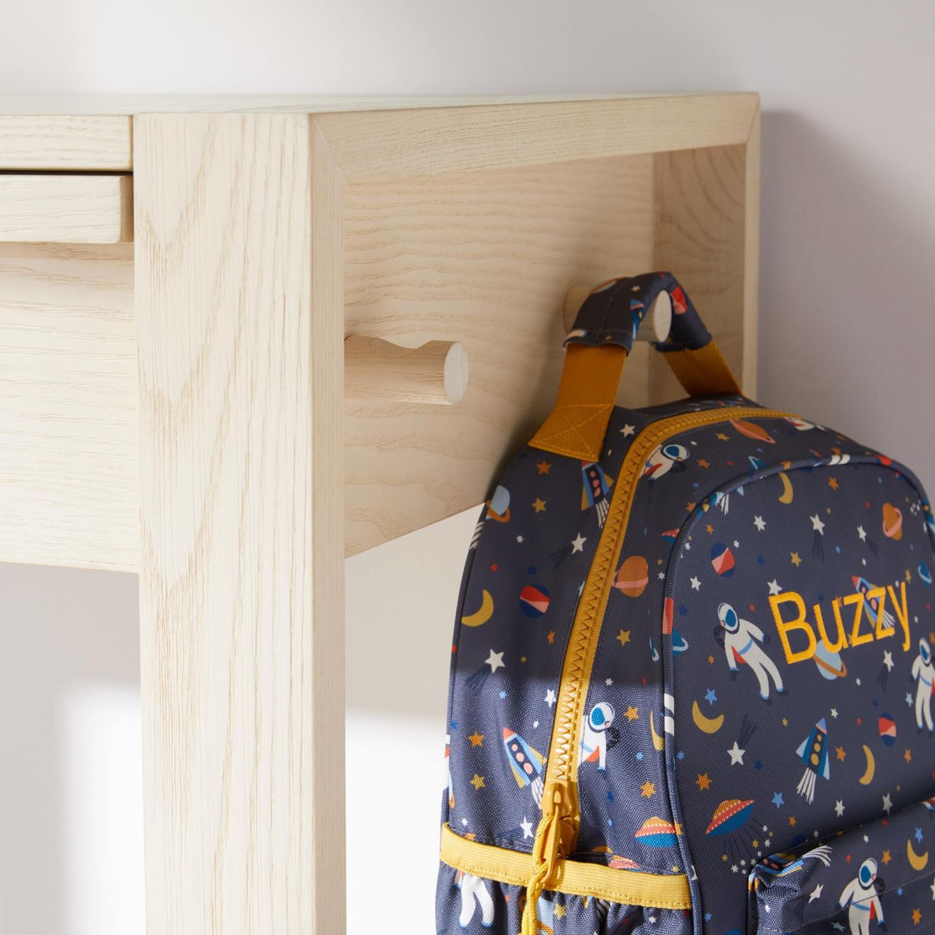 Gemini Kids Light Ash Wood Twin Bed Crate & Kids