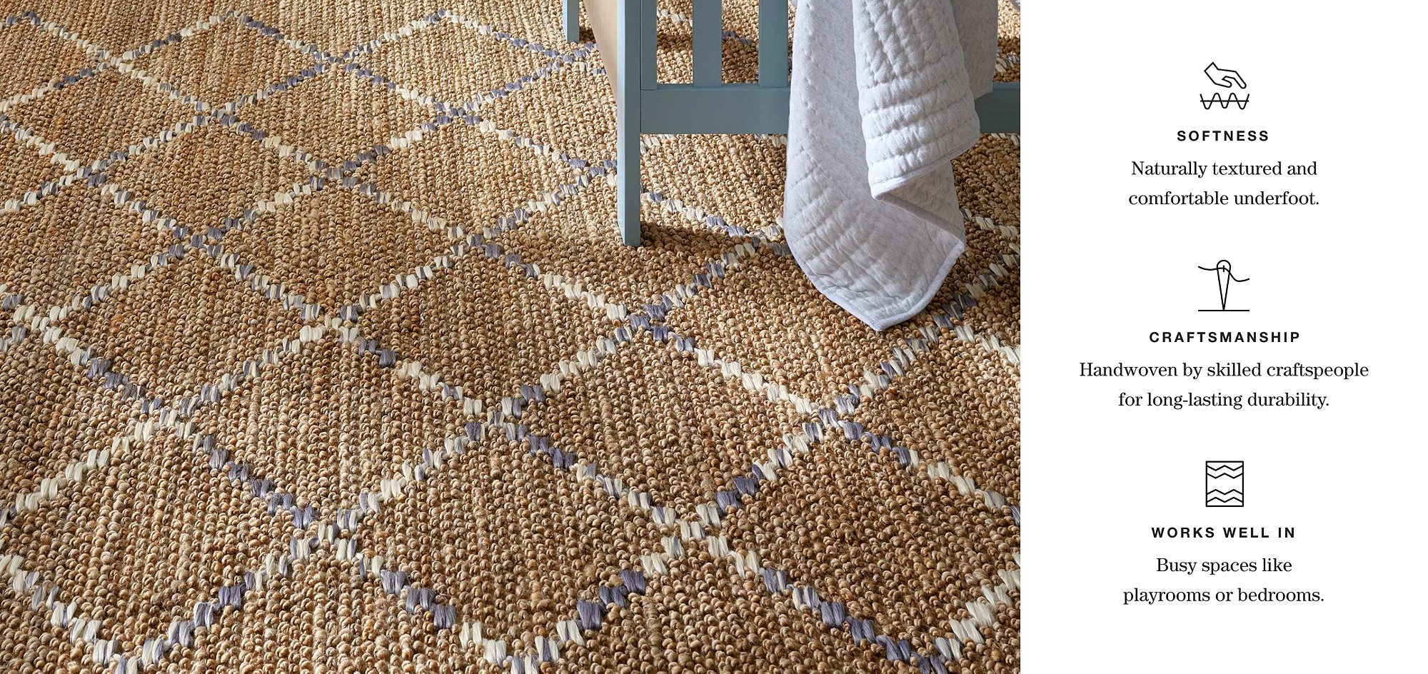 Kids' Jute Rugs & Children's Sisal Rugs Crate & Kids