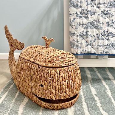 Modern Nursery Kids Room Storage Crate Kids