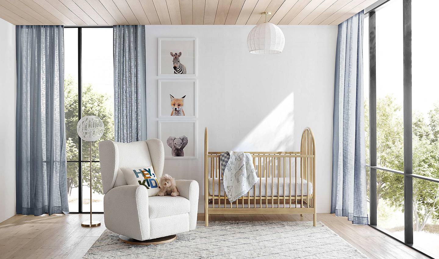 Lighting and Lamp ideas for Kids' Rooms - by Kids Interiors