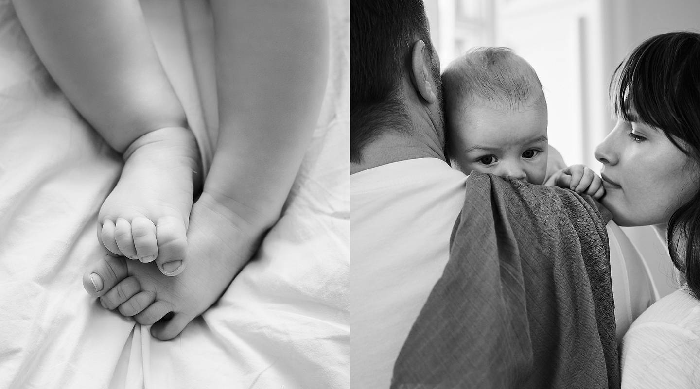 picture of baby with parents