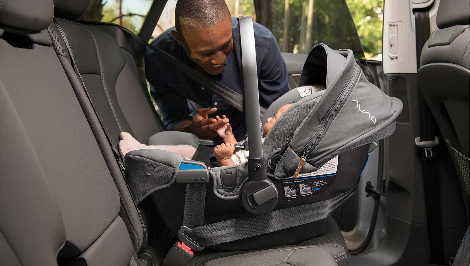 Baby in car seat