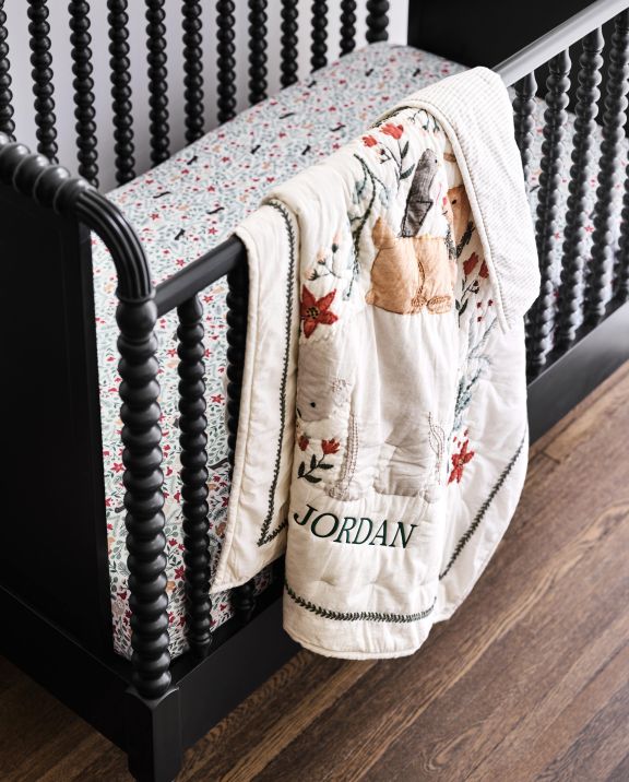 Land of nod carousel crib best sale