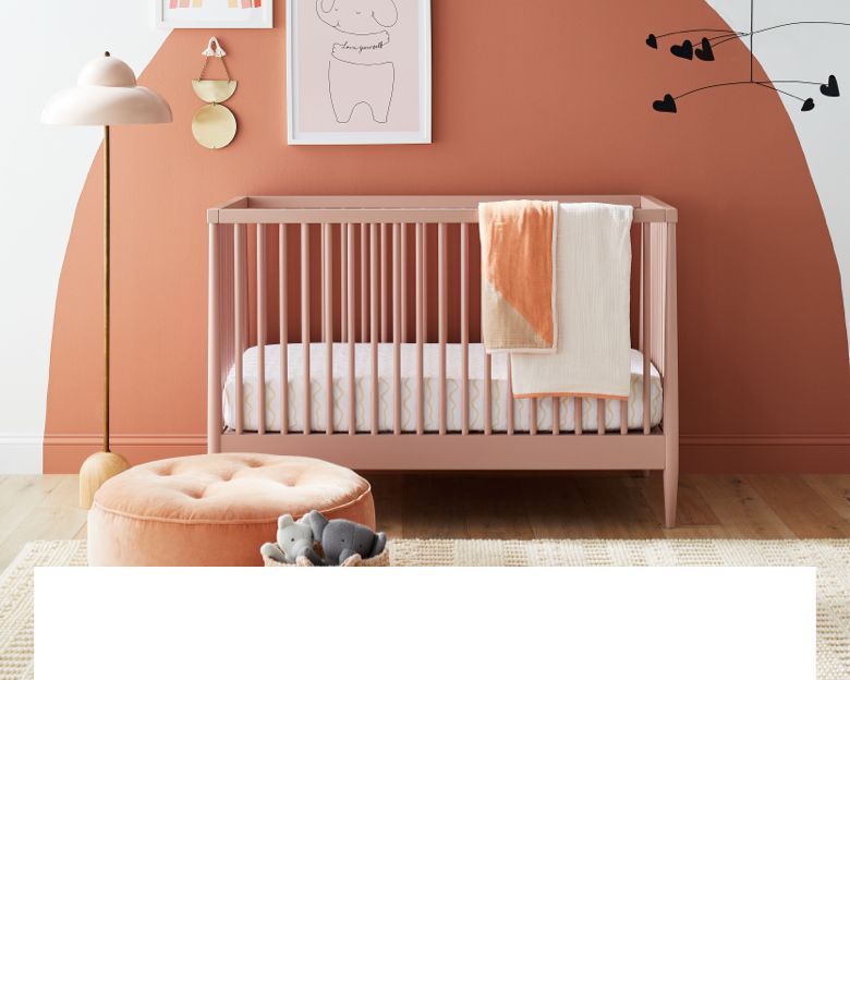 Blush Nursery Crate Kids