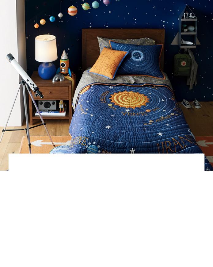 Outer Space Bedroom | Crate & Kids