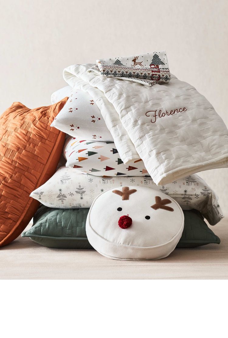 Crate and discount barrel holiday pillows