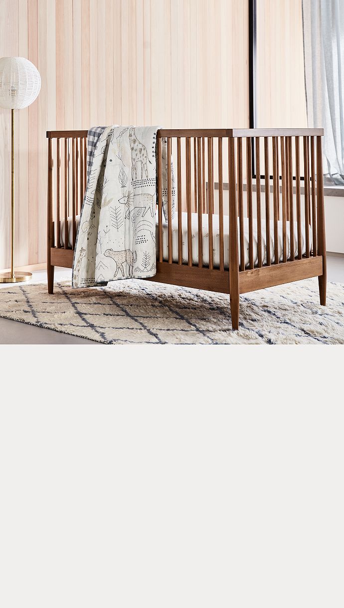 Crate and barrel kids crib sale
