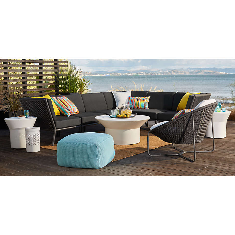 Oval 2025 outdoor couch