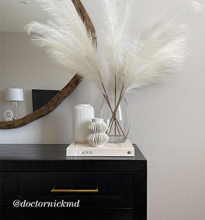 Faux Pampas Grass Bunch