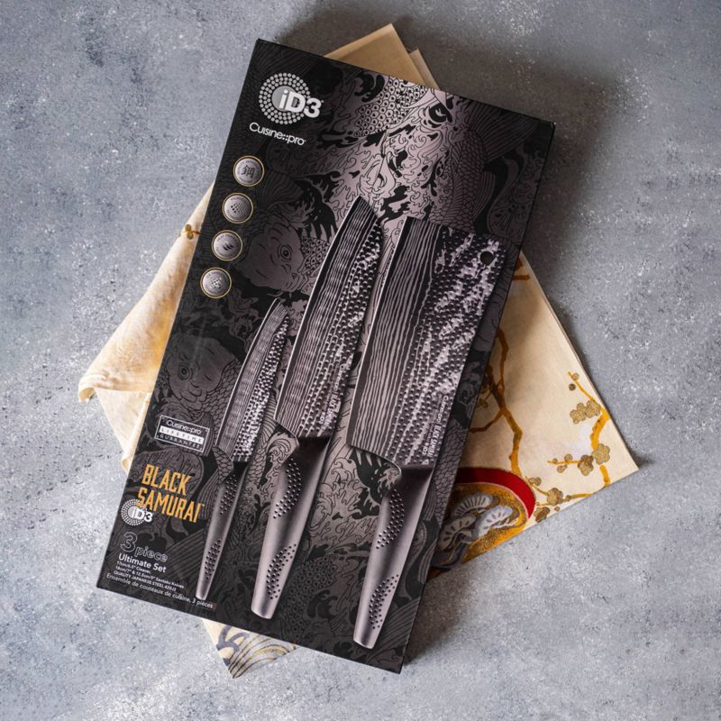 Cuisine::pro® iD3® Ultimate Black Samurai 3-Piece Knife Set - image 5 of 7