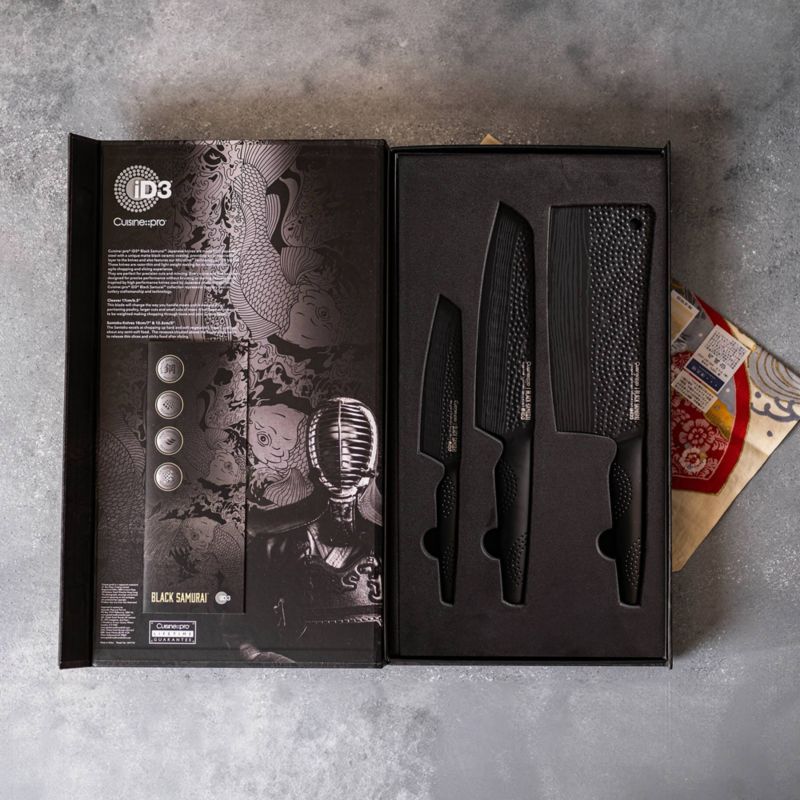 Cuisine::pro® iD3® Ultimate Black Samurai 3-Piece Knife Set - image 3 of 7