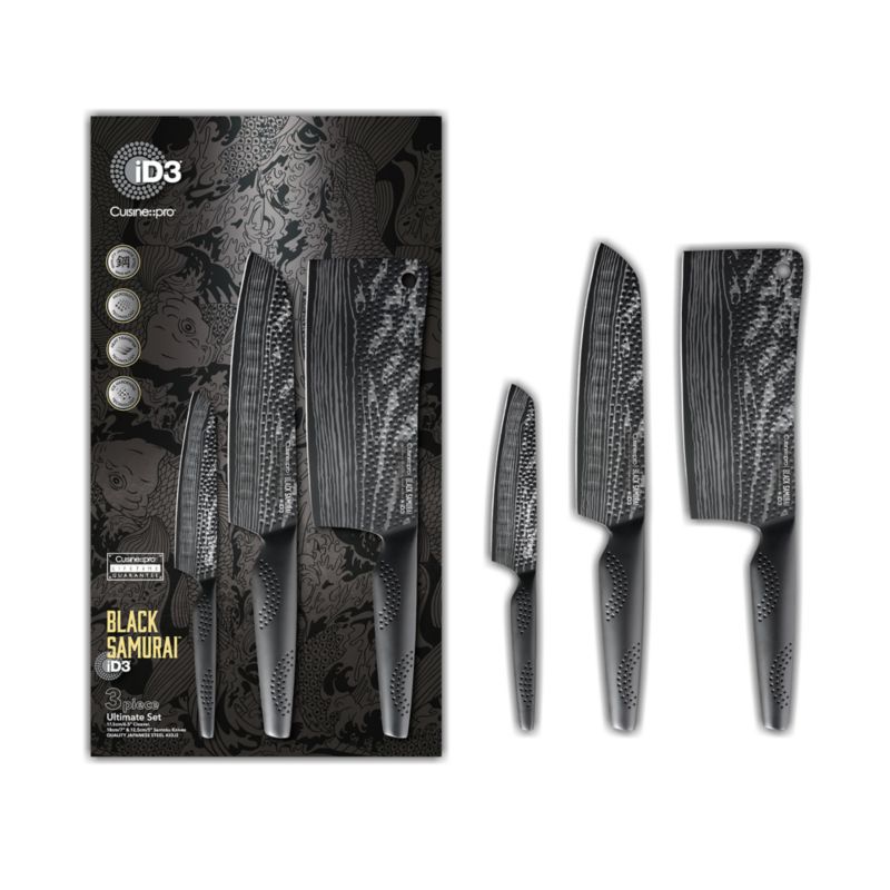 Cuisine::pro® iD3® Ultimate Black Samurai 3-Piece Knife Set - image 6 of 7