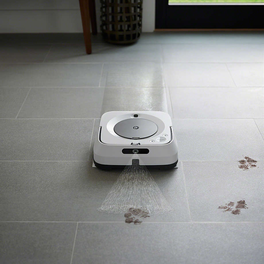 iRobot Braava Jet M6 Smart Floor Mop + Reviews | Crate & Barrel