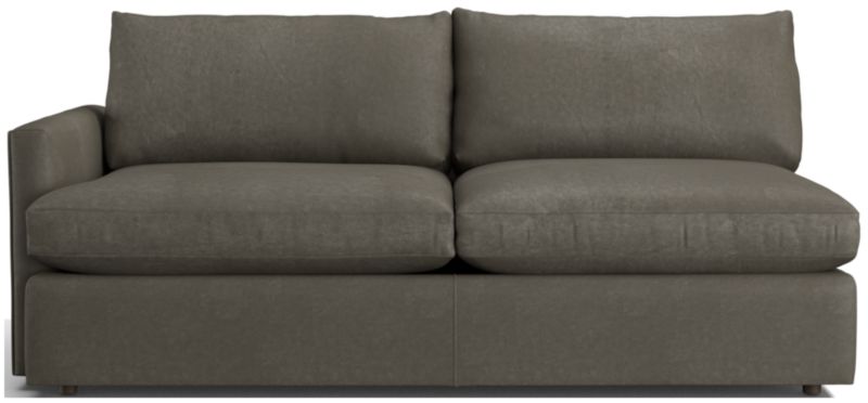 Madrid Leather Sofa - Beige Nader's Furniture