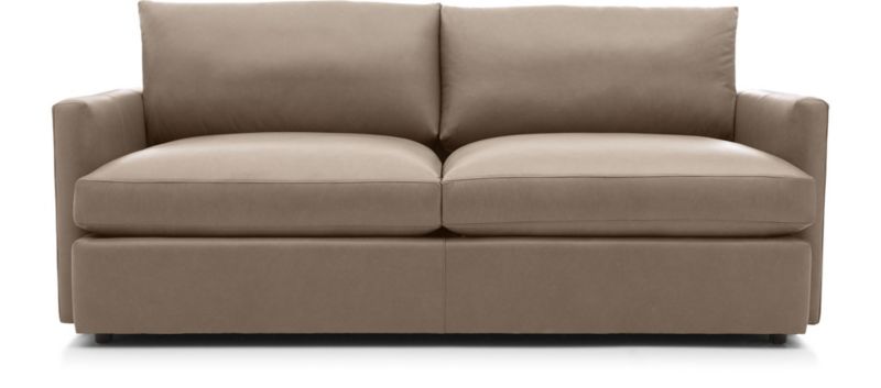 Lounge Deep Leather Sofa 83 Reviews, Crate And Barrel Leather Sofa