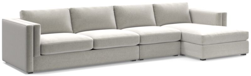Crate and shop barrel hayward sofa