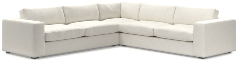 Oceanside 3-Piece L-Shaped Sectional Sofa - Crate & Barrel