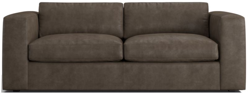 Oceanside Leather Queen Sleeper Sofa - image 0 of 6